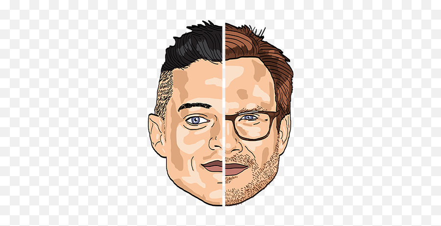 Mr - Illustration Emoji,Mr Robot Emoji