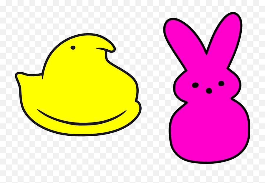 Marshmellow Peeps Clipart Pack - Peeps Clipart Emoji,Marshmellow Emoji