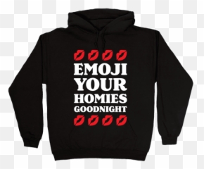 Love Hooded Sweatshirts - Beach Emoji