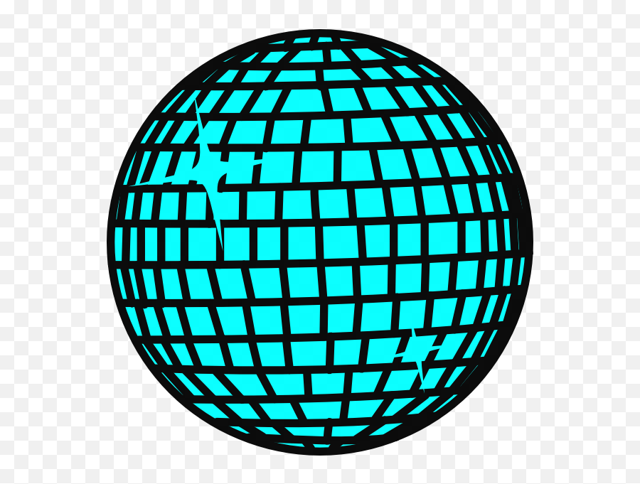 Clipart Snow Turquoise Clipart Snow Turquoise Transparent - Disco Ball Clipart Png Emoji,Disco Ball Emoji