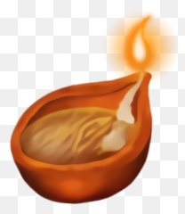 Diwali Orange Dairy Food for Diya - 480x480 Emoji