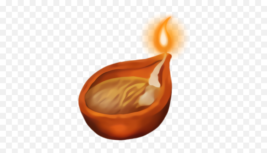 Diwali Orange Dairy Food For Diya For Diwali - 480x480 Emoji,Lamp Emoji