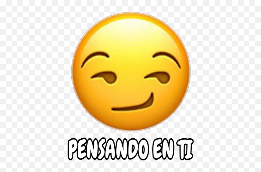Emoji Picaro - Happy,Emoticon Pensando