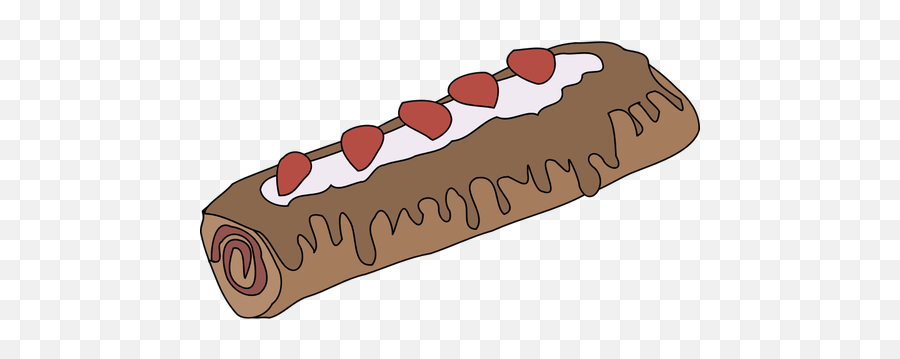 Yule Log Cake - Food Emoji,Chocolate Pudding Emoji