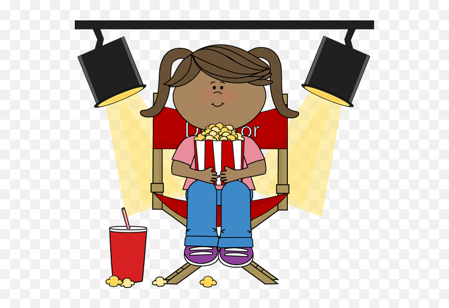 120521 Girl Free Clipart - Girl Eat Popcorn Clipart Emoji,Emoji Eating Popcorn