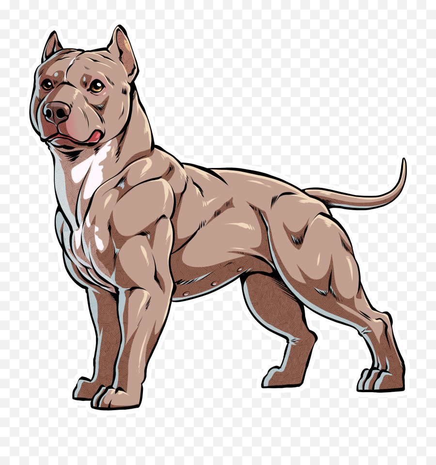 Pitbull - Puppy Pitbull Dog Drawing Emoji,Pitbull Emoji