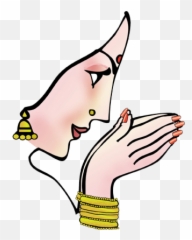 Namaste Hand Clipart - Welcome Clipart Png Emoji,Namaste Emoji
