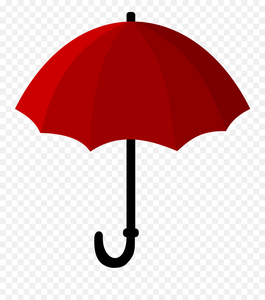 Umbrella Red Screen Rain Icon - Transparent Background Red Umbrella Png Emoji,Umbrella Sun Emoji