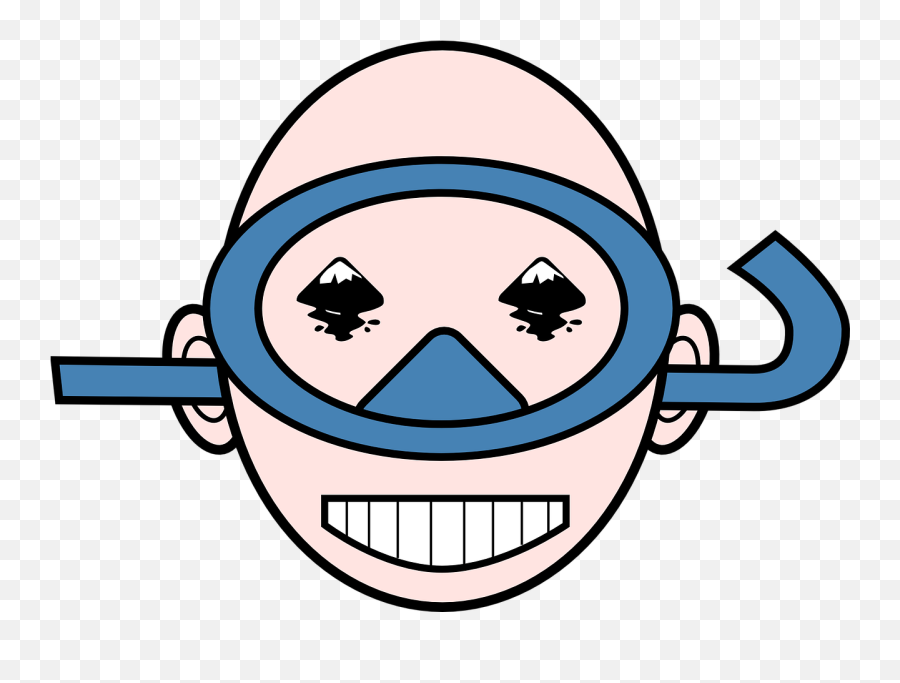 Scuba Goggles Gear Breathe Diving - Underwater Diving Emoji,Deep Breath Emoji