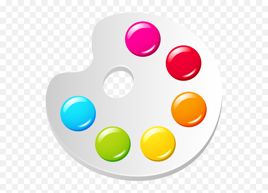 Palette Png - Paint Colors Png Emoji,Wet Emoji Background