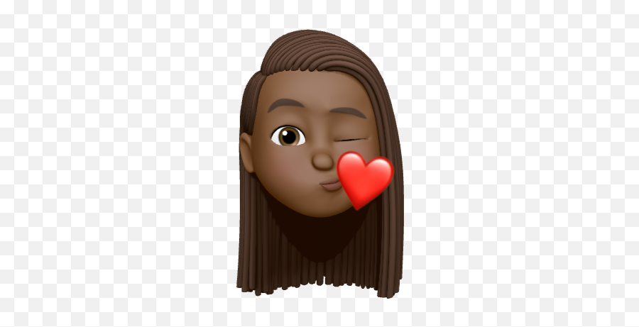 Heart Emoji,Brown Girl Emoji