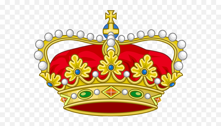 Heraldic Crown Of The Prince Of Asturias - Coat Of Arms Princess Emoji,Queen Crown Emoji