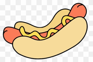 Library Of Hot Dog Food Banner Transparent Download Png - Hotdog Clipart Emoji,Sausage Emoji