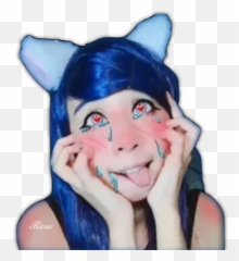 Ahegao Girls Vijiti Kwa Whatsapp - Cartoon Emoji,Ahegao Face Emoji