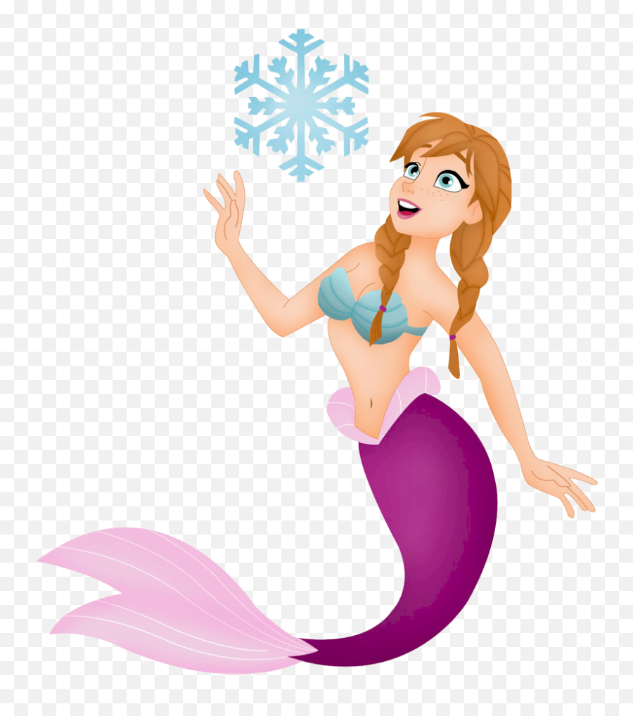 Clip Art Mermaid - Anna The Mermaid Emoji,Mermaid Emoji Android