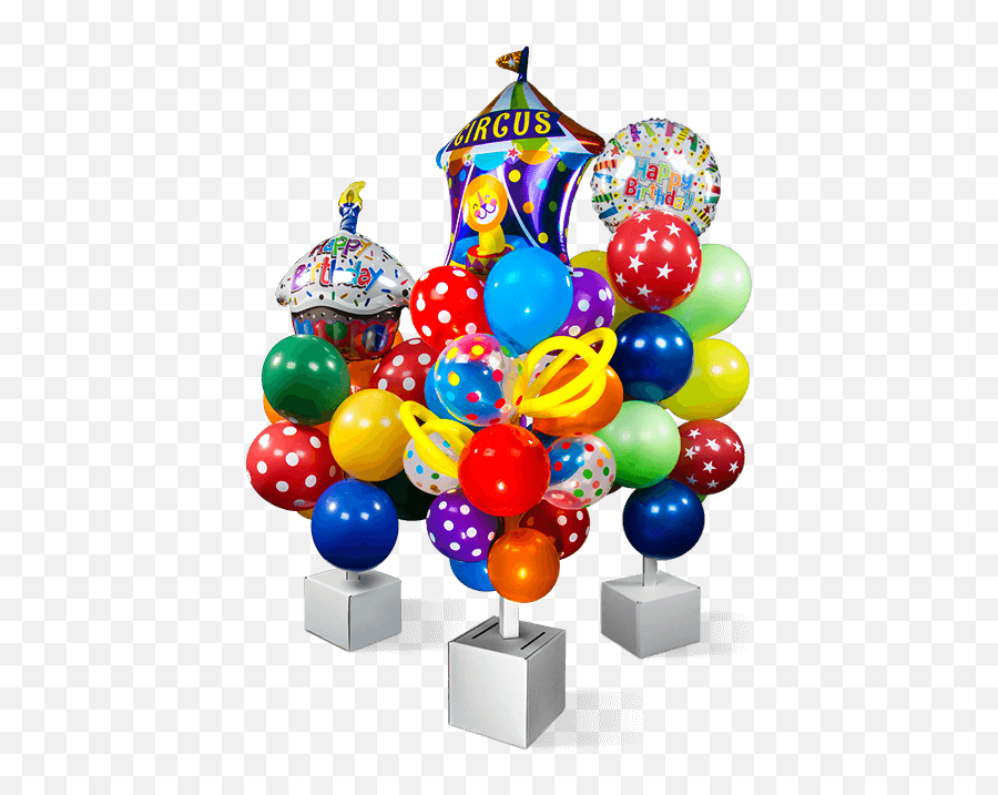 Birthday Balloon Decorations Diy Balloon Arrangements For - Christmas Ornament Emoji,Birthday Balloon Emoji