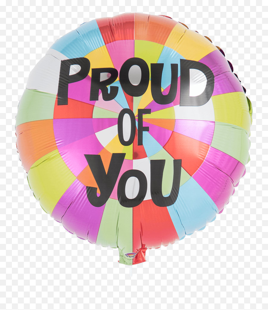 Proud Of You 18 Foil Balloon - Proud Of You Balloons Emoji,Proud Of You Emoji