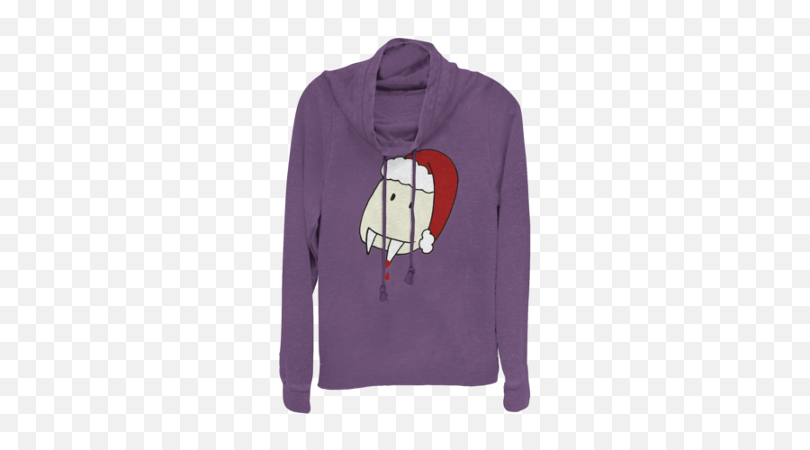 Best Purple Characters Juniorsu0027 Cowl Neck Sweater Design - Sweater Emoji,Peanut Butter Jelly Emoji