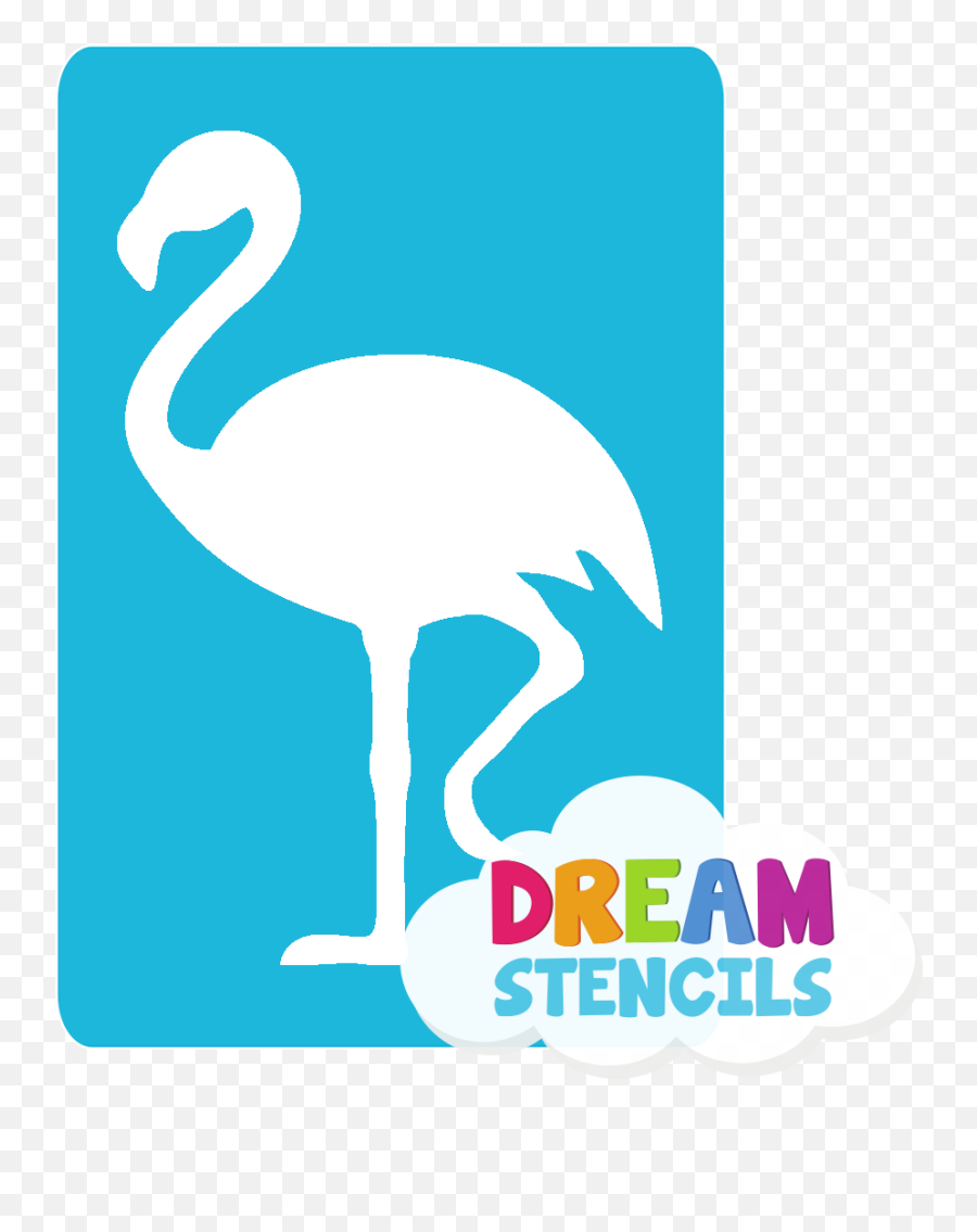 Flamingo Glitter Tattoo Stencil - Hp 5pc Pack Flightless Bird Emoji,Flamingo Emoji