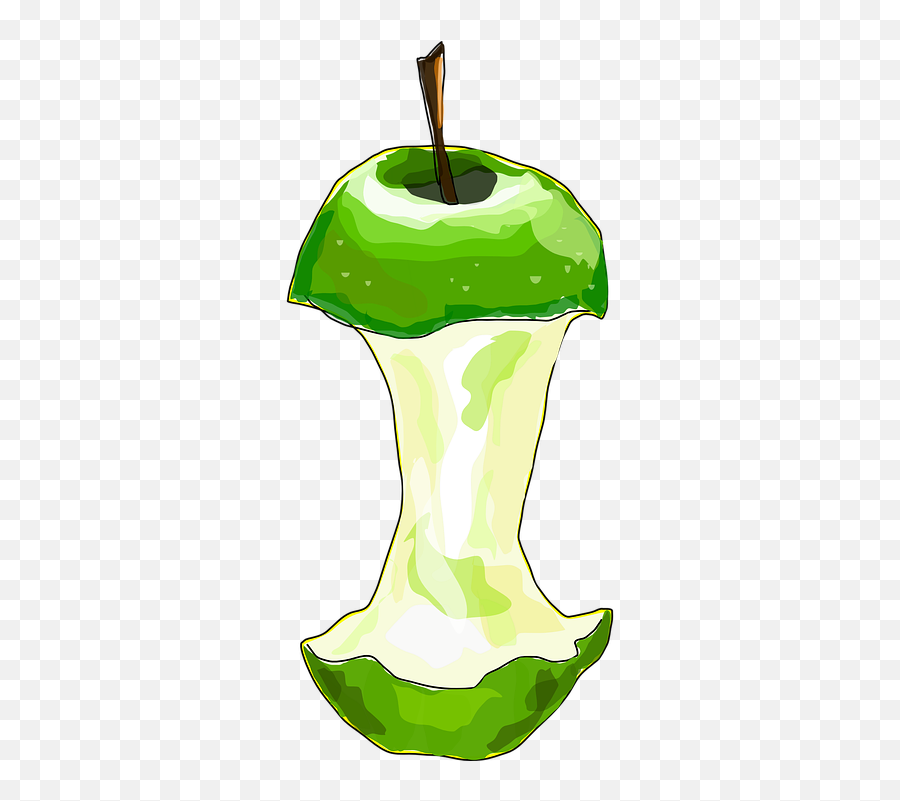 Free Green Apple Apple Illustrations - Apple Core Clipart Emoji,Avocado Emoji