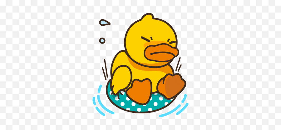 Via Giphy - Duck Emoticon Emoji,Duck Emoji Android