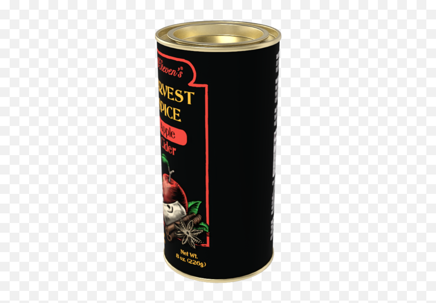 Mcstevenu0027s Harvest Spice Apple Cider Mix 8oz Round Tin - Cylinder Emoji,Beverage Emoji