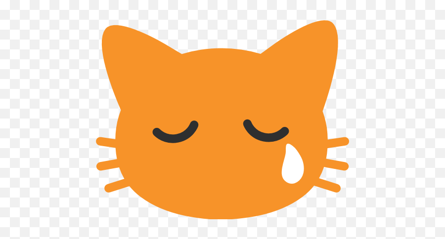 Crying Face Emoji For Facebook Email Sms - Android Crying Cat Emoji,Sobbing Emoji