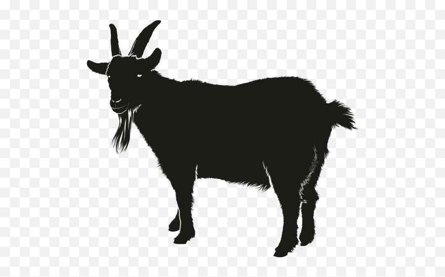 Goat Stickers - Goat Silhouette Png Emoji,Goat Emoji Iphone
