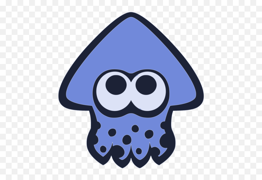 Blue Cat Illustrated A Splatoon Squid Emote That I Made - Squid Splatoon 2 Logo Emoji,Pepsi Emoji