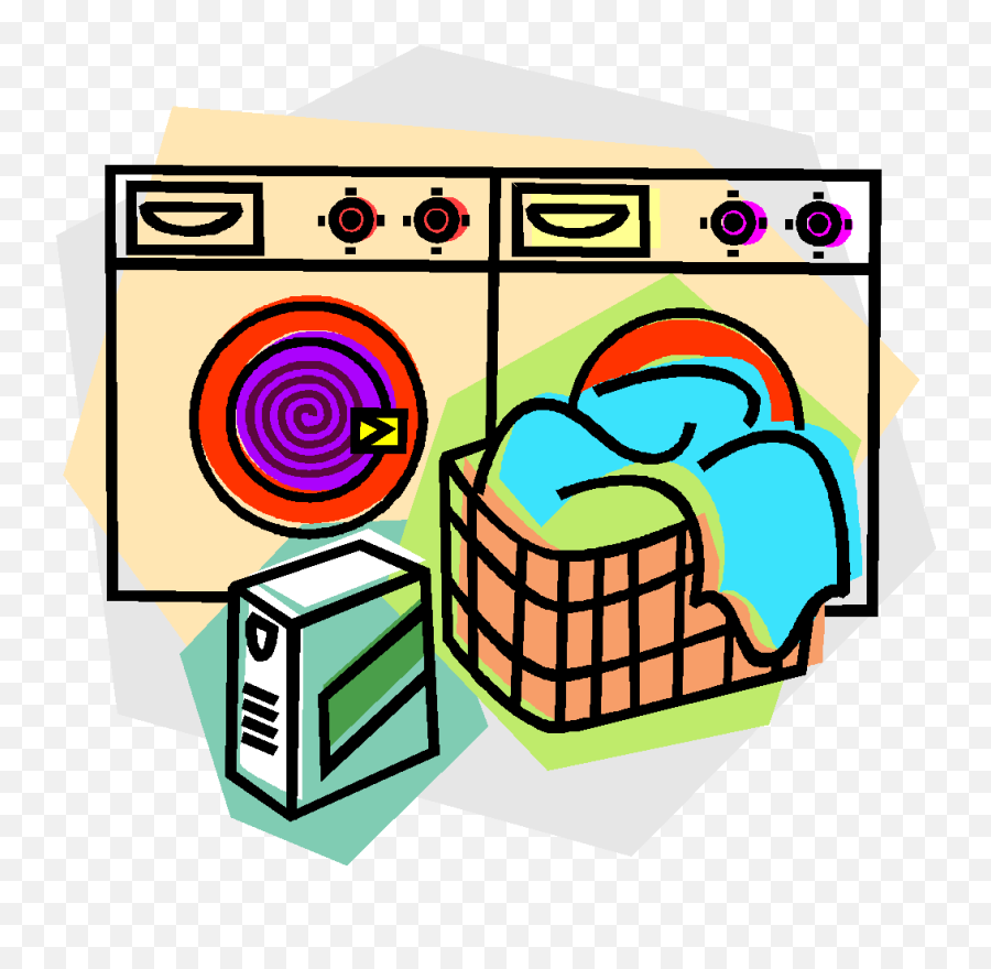 Clip Art Laundry Hamper Clipart Kid - Washing Machine And Dryer Clipart Emoji,Laundry Emoji