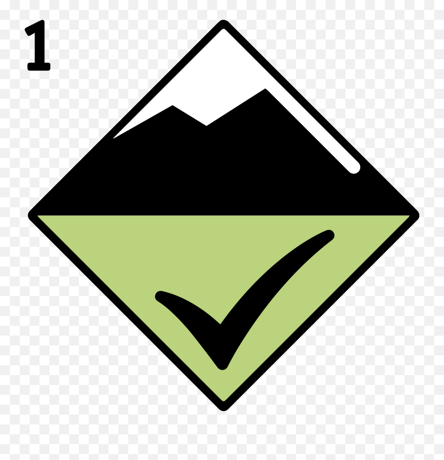 Avalanche Low Danger Level - Avalanche Danger Icon Emoji,Emoji Level 39