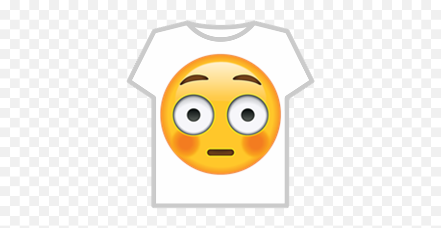 Flushed Face Emoji - Prankster Emoji,Clothes Emoji