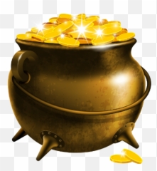 Of A Pot Gold Free Download Clip Art - Emoji