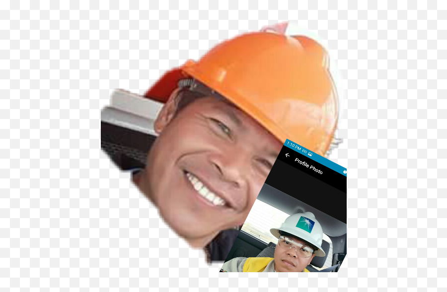 Popular And Trending Construction Worker Stickers On Picsart - Computer Monitor Emoji,Hard Hat Emoji