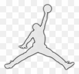 Michael Jordan Symbol Coloring Pages - Small Logo Drawing Emoji