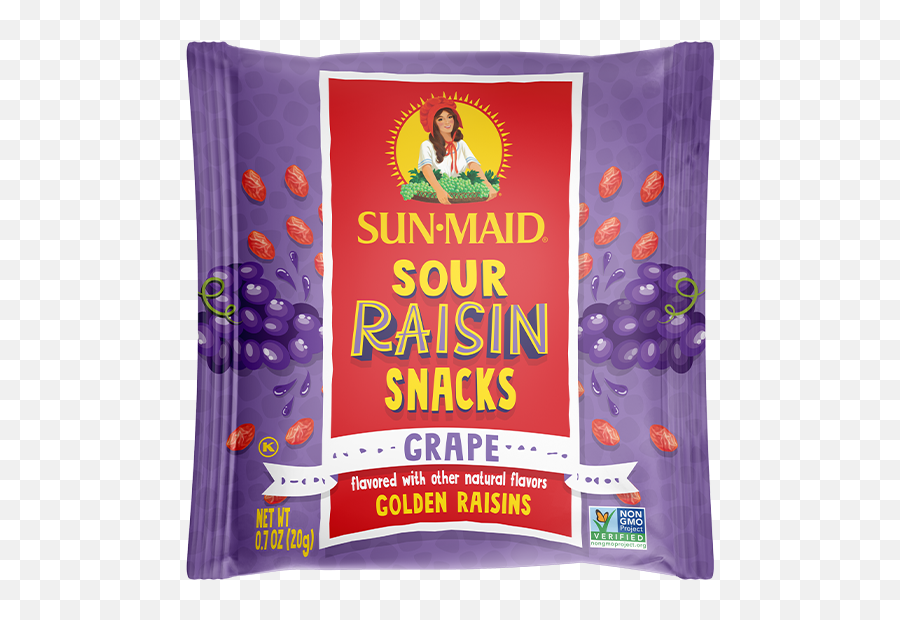 Homepage - Sun Maid Raisins Blue Raspberry Sour Snack Emoji,Raisin Emoji