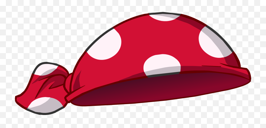 Polka Dot Bandana Clipart - Pirate Hat Free Clipart Emoji,Rosie The Riveter Emoji