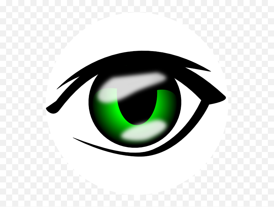 Anime Eyes Copy And Paste Clipart - Anime Green Eyes Png Emoji,Rolling Eyes Emoji Copy And Paste