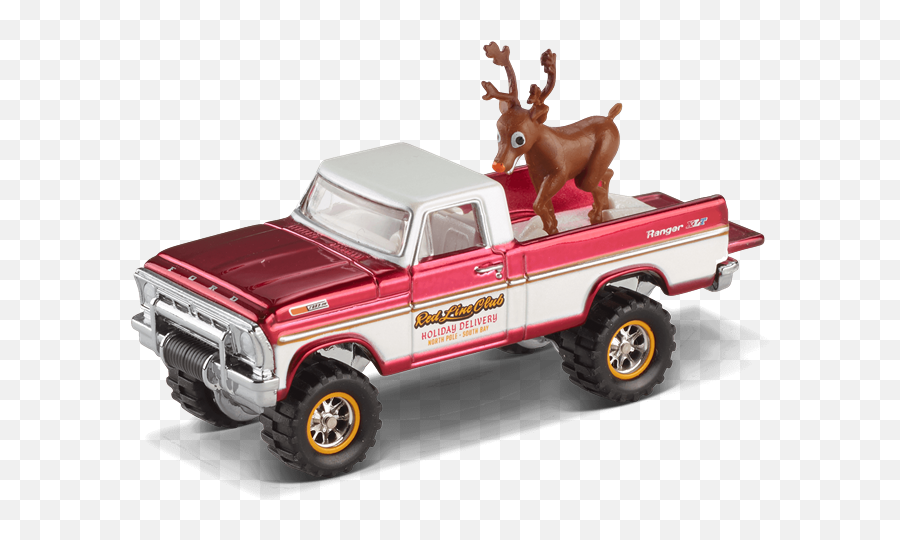 Rlc Exclusive Holiday Texas Drive U0027em With Reindeer At Hwc - Texas Drive Em Hot Wheels Rlc Emoji,Cryin Emoji