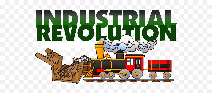 American Industrial Revolution Clipart - Cartoon Emoji,Emoji British Flag Train French Flag