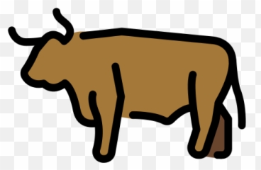 Ox Emoji - Ochse Clipart,Boi Emoji