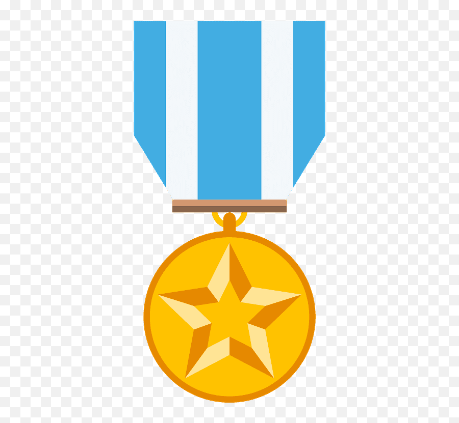 Military Medal Emoji Clipart - Military Medal Clipart,Military Emoji