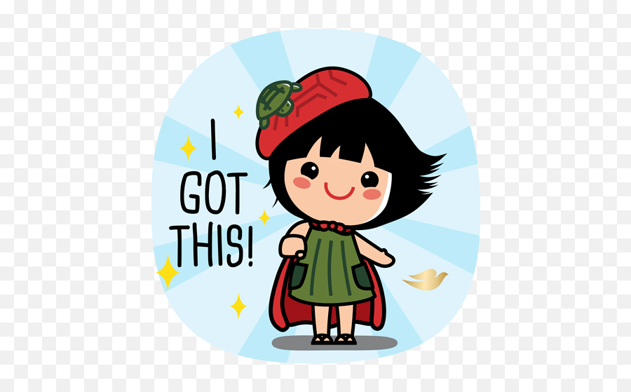 Akkg Ang Ku Kueh Girl Gif - Akkg Angkukuehgirl Igotthis Discover U0026 Share Gifs Happy Emoji,Superwoman Emoji