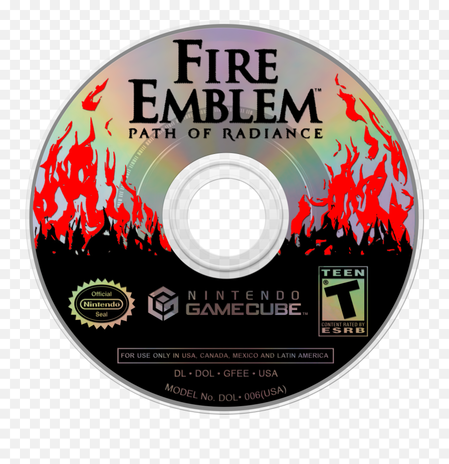 Download Fire Emblem - Fire Emblem Path Of Radiance Disc Tmnt Mutant Melee Gamecube Emoji,Disc Emoji