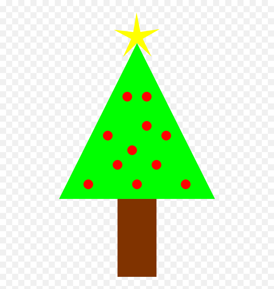 Christmas Tree Clipart I2clipart - Royalty Free Public Christmas Triangle Tree Clipart Emoji,Christmas Tree Emoticons
