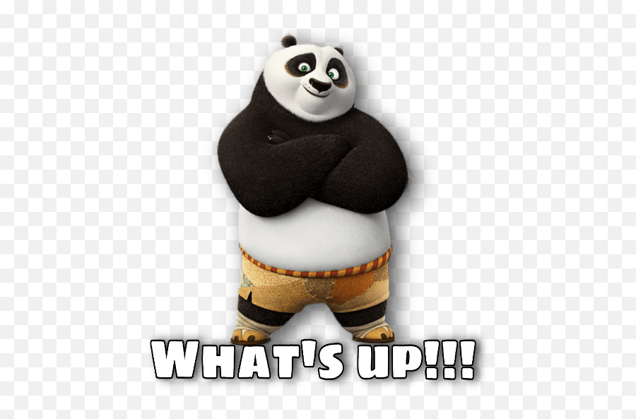Kung Fu Panda - Fat Pandas Emoji,Kung Fu Emoji
