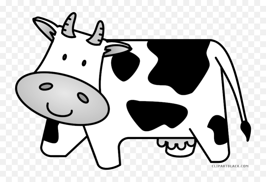 Cows Clipart Animal Cows Animal Transparent Free For - Clip Art Cow Cartoon Emoji,Cow And Man Emoji