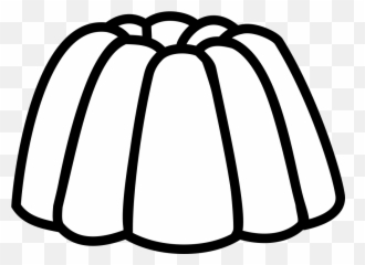 Jelly Jello Outline Png Svg Clip Art - Clipart Emoji
