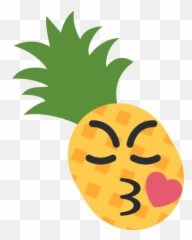 Transparent Pineapple Emoji