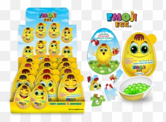 Giant Emoji Egg Surprise - Cartoon